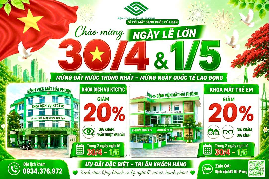 Chương trình ưu đãi đặc biệt, nhân dịp kỷ niệm ngày giải phóng miền nam 30/4 và ngày quốc tế lao động 1/5